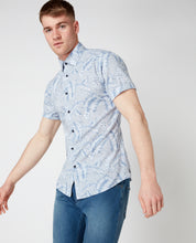 Load image into Gallery viewer, Remus Uomo Tapered Short Sleeve Casual Shirt 17965SS_22

