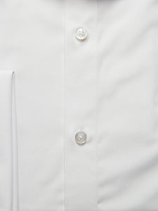 Remus Uomo White Seville Long Sleeve Formal Shirt 18300 DC/Parker 01 White