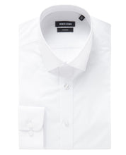 Load image into Gallery viewer, Remus Uomo White Long Sleeve Formal Shirt Tapered

