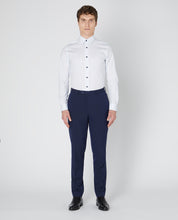 Load image into Gallery viewer, Remus Uomo Blue and White Rome Long Sleeve Formal Shirt 18450/ 12 Blue
