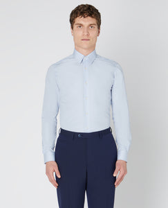Remus Uomo Sky Blue Rome Long Sleeve Formal Shirt18600/Ashton 22 Blue