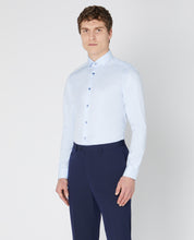 Load image into Gallery viewer, Remus Uomo Slimfit Blue Long Sleeve Formal Shirt
