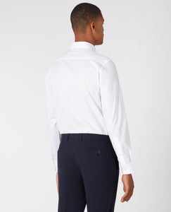 Remus Uomo White Seville Long Sleeve Formal Shirt 18651