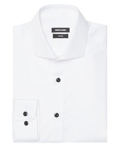 Remus Uomo Shirt 18801/Frank Blk Btn 01 White