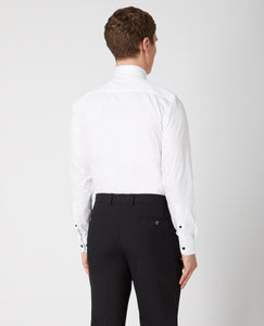 Remus Uomo Shirt 18801/Frank Blk Btn 01 White