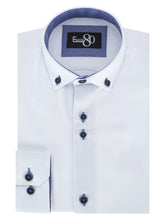 Load image into Gallery viewer, 1880 Club Boys White Henley Ben Shirt 25901
