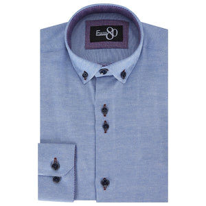 1880 Club Boys White Henley Ben Shirt 25901