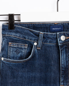 Gant Tapered Fit Denim Blue  Jeans