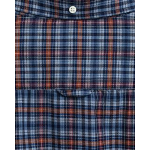 GANT Slim Fit Tech Prep™ Indigo Check Oxford Shirt Style Code. 3016022