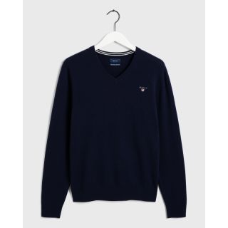 GANT Super Fine Lambswool V-Neck Sweater