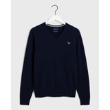 GANT Super Fine Lambswool V-Neck Sweater