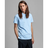 Gant Piqué Polo Shirt Capri Blue
