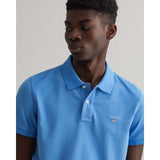 Gant Piqué Polo Shirt Blue