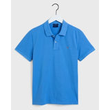Gant Piqué Polo Shirt Blue