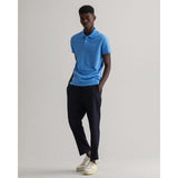 Gant Piqué Polo Shirt Blue