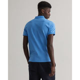Gant Piqué Polo Shirt Blue