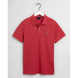 Gant Piqué Polo Shirt Red