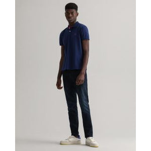 GANT Contrast Collar Piqué Polo Shirt
