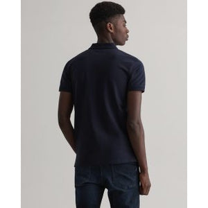GANT Contrast Collar Piqué Polo Shirt