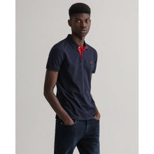 Load image into Gallery viewer, GANT Contrast Collar Piqué Polo Shirt
