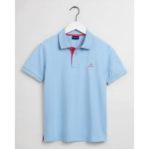 GANT Contrast Collar Piqué Polo Shirt