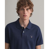 Gant Piqué Polo Shirt Navy