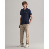 Gant Piqué Polo Shirt Navy