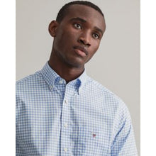 Load image into Gallery viewer, GANT Regular Fit Short Sleeve Gingham Broadcloth Shirt
