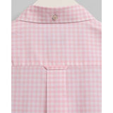 Gant Regular Fit Gingham Short Sleeve Shirt