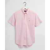 Gant Regular Fit Gingham Short Sleeve Shirt