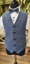 Load image into Gallery viewer, 1880 Club Boys Navy Doyle Waistcoat:- 55125
