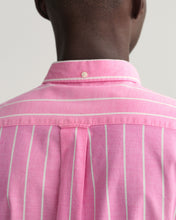 Load image into Gallery viewer, Regular Fit Striped Oxford Shirt 3230037/Reg  Stp Oxford 606 Perky Pink
