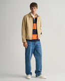 Gant Cotton Harrington Jacket Kakhi