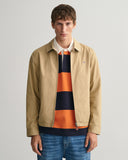 Gant Cotton Harrington Jacket Kakhi