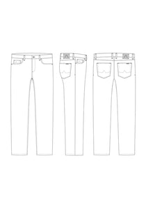alberto denim regular fit stone 1393/898