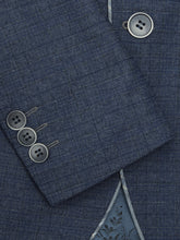 Load image into Gallery viewer, 1880 Club Boys Blue Check Jacket 15117
