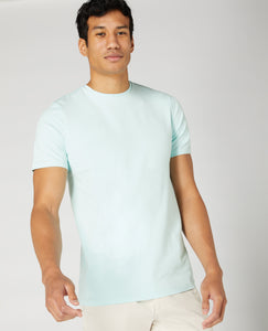 Remus Uomo Light Green Short Sleeve Casual Top 53121