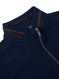DG's Drifter Collar Trim Half Zip Navy