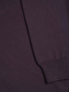 DG's Drifter Dark Purple Long Sleeve Crew Neck Sweater 55600/77 Purple