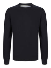 Load image into Gallery viewer, Daniel Grahame Navy Long Sleeve Crew Neck sweater
