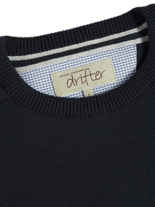 Daniel Grahame Navy Long Sleeve Crew Neck sweater
