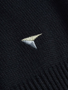 Daniel Grahame Navy Long Sleeve Crew Neck sweater