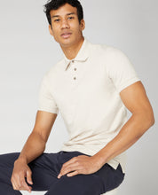 Load image into Gallery viewer, Remus Uomo Navy Short Sleeve 3 Button Polo Shirt
