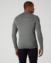 Load image into Gallery viewer, LS Knitted Polo 58737/08 Grey
