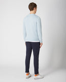 Remus Uomo Crew Neck Jumper Sky Blue