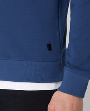 Load image into Gallery viewer, Remus Uomo Blue Long Sleeve Casual Top 58766
