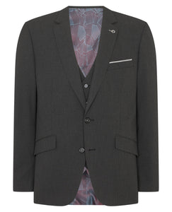 Remus Uomo Dark Grey Palucci Mix + Match Suit Jacket 11770/Jkt Mix 08 Charcoal