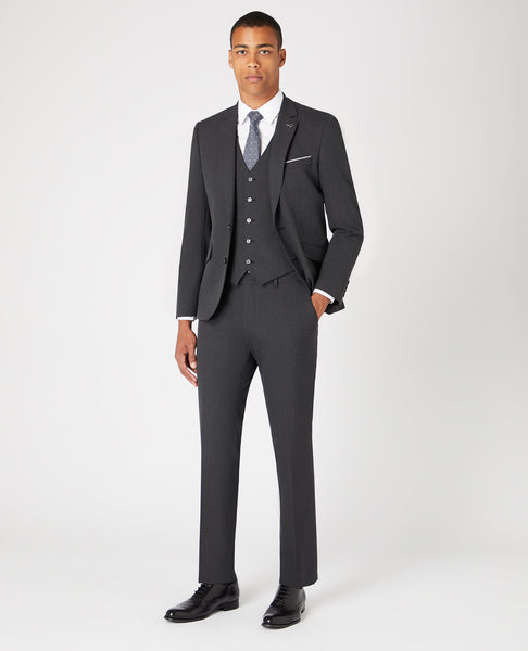 Remus Uomo Palucci Suit Jacket Charcoal