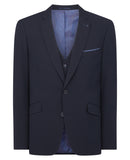 Remus Uomo Tapered Suit Jacket Navy