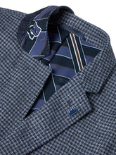 Load image into Gallery viewer, Remus Uomo Light Grey Nico jacket 12368/Check 27 Dark Blue

